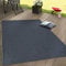 Paco Home Outdoor Teppich wetterfest für Garten, Terrasse & Balkon flachgewebt in Moderner Sisaloptik einfarbig pflegeleicht & UV-beständig Navy-Blau, Grösse:140x200 cm