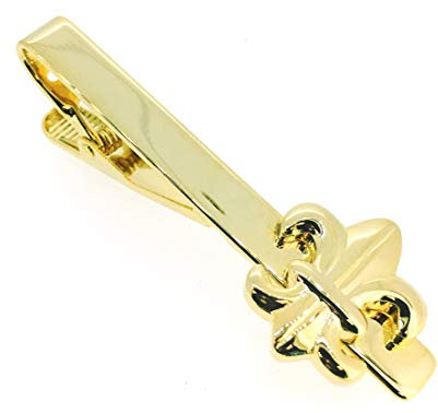 Gemelolandia | Broche Cravate Fleur Lys Dorée | Pise Cravates à porter lors de mariages et d'événements formels | Donnez une touche élégante | Accessoires de Mode Pour Hommes, multicolore, Taille