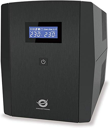 Conceptronic ZEUS03E 1200VA 720W USV, 6 x IEC socket