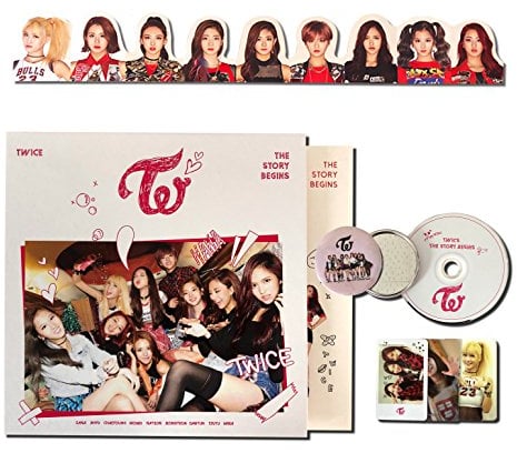 TWICE 1st Mini Album - [ THE STORY BEGINS ] CD + Photobook + Photocards + Garland + FREE GIFT / K-pop Sealed