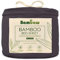 Bambaw Drap Housse Bambou 150 x 200 cm, Coupes de 35cm, Drap Housse Ultra Doux et Anti Acarien, Literie Rafraichissante en Bambou, Linge de Lit Anti Transpiration, Certifié Oeko-Tex (Anthracite)