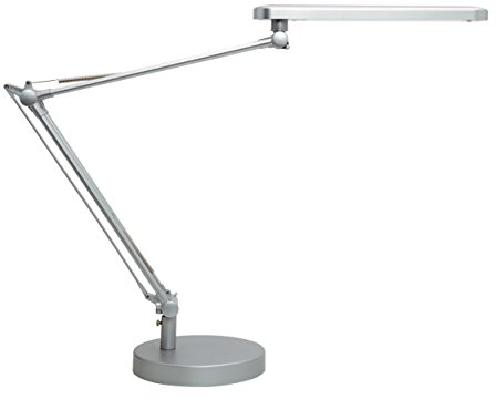 Unilux LED Schreibtischlampe Mambo, dimmbar, grau