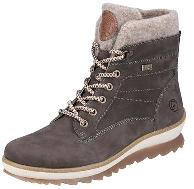 Remonte Damen Schneestiefel, Smoke Wood Chestnut 46, 40 EU