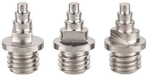 LAUFSTOFF Picos de repuesto para atletismo, clavos de pino, forma cilíndrica, para tartán híbrido, plástico, compatible con DLV ÖLV (7 mm, 50 unidades)