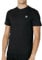 Sergio Tacchini Iconic Herren-T-Shirt, Schwarz, Schwarz , M