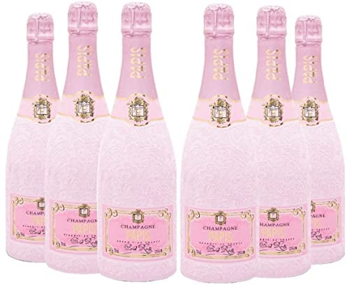 Champagne PAPIS LE ROSE CUVÈE - Kiste mit 6 Flaschen - 750 mL