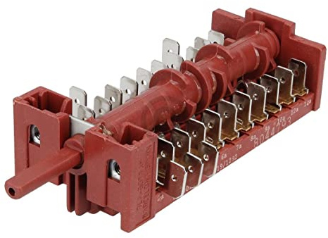 ensipart Backofenschalter kompatibel wie Amica 8044793 Drehschalter für Herd Gottak 801001
