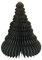 Papier-Weihnachtsbaum Grün, 30 cm - Magnetverschluss | 3D Tannenbaum-Deko | Hochwertige Weihnachtsdekoration aus Pappe für Tisch und Fenster | Premium Qualität - pajoma®