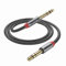 ANYPLUS Cavo Chitarra Elettrica 3M, Jack 6.35mm Stereo Treccia di Pesce TRS 1/4 per Strumenti, Basso Elettrico, Tastiera, Amplificatore, Mixer Audio