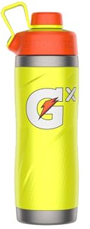 Gatorade Gx Edelstahlflasche, Neongelb, 907.2 g