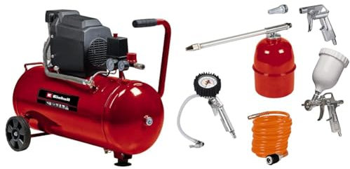 Einhell Compresseur Vertical TH-AC 200/30 OF (1 100 W, Cuve: 30 L, Pied amortisseur de vibrations)