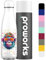 PROWORKS Bouteille d'eau Isotherme réutilisable en Acier Inoxydable sans BPA, Chaude Pendant 12 Heures et Froide jusqu'à 24 Heures, Sport, Salle de Sport, 500ml, éclaboussures de Peinture, chimpanzé