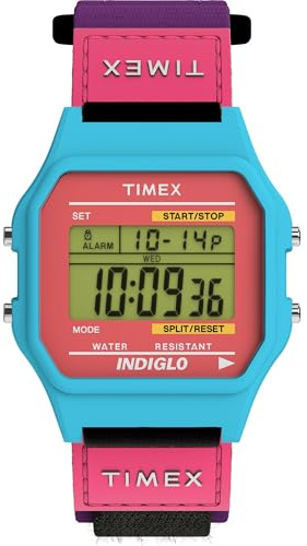 Timex Unisex Main Street Digital 36mm Fast Wrap Strap Watch