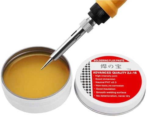 Pasta per saldatura 10 g colofonia flux stagno pasta per saldatura grasso senza piombo senza piombo ecologico pasta saldante strumento di riparazione per telefono computer SMD PCB BGA Home Appliance