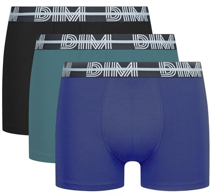Dim Boxer Homme Style Powerful Coton Stretch x3