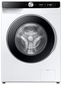 Samsung Lavatrice Slim AI Control WW90DG6G94LK/U3 Libera installazione, 9 Kg, Wifi, Ecodosatore, AI Energy Mode, Carica Frontale, Corpo: Bianco, Oblò e Pannello: Nero, 59,5l x 85h x 46,5p cm