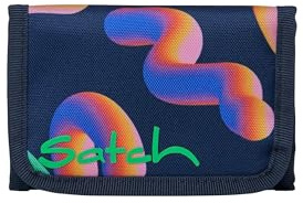 Satch Geldbeutel Crazy Twist - Dunkelblau | Für Jungen und Mädchen mit Sichtfenster, Münzfach und Geldscheinfach für eine übersichtliche Aufbewahrung