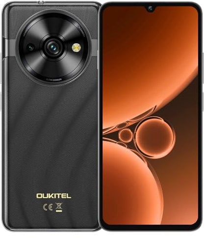 OUKITEL C59 Smartphone Without Contract, Android 15, 10000 mAh Mobile Phone Without Contract, 6.88 Inch 90Hz Simlock-Free Mobile Phones, 16GB + 128GB, 120LM Torch, 13MP + 5MP Camera, Dual 4G SIM