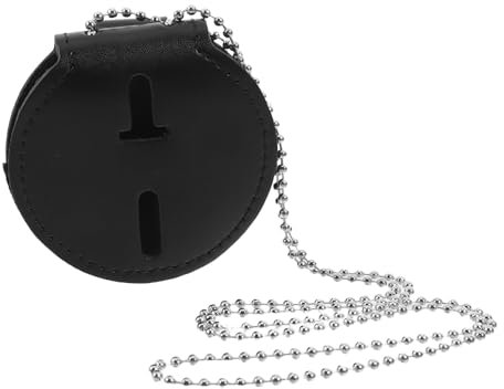 HORIALENCE Porte Badge avec Clip Ceinture et Support Élégant pour Carte Identité et Accessoires