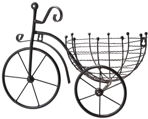 Bicycle Home Garden Decor, Bicycle Home Garden Decor, Bike Planter, Three Demensional Iron Flower Stand, Wall for Patio
