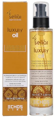 ECHOSLINE Seliar Luxury Oil Shine Booster for Dry and Dehydrated Hair 100 ml