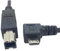 Jser - Cavo da micro USB OTG a tipo B standard, angolato a sinistra di 90 gradi , per stampante, scanner, disco rigido, 60 cm