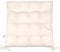 CelinaTex Yoyo Sitzkissen 40 x 40 cm beige Gartenstuhlkissen mit Bänder Sitzauflage Garten Balkon Terrasse