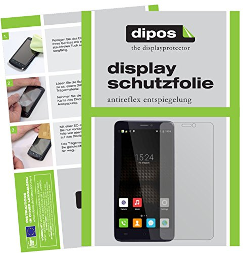 dipos I 2x Screen Protector matte compatible with Cubot Max Protection Films