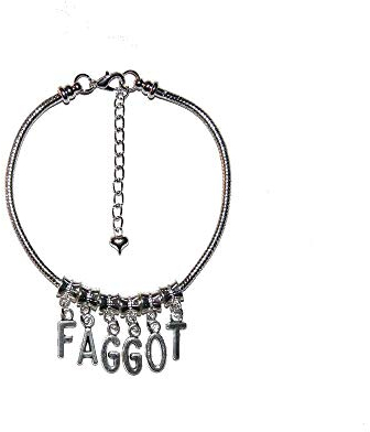 FAGGOT Euro Fußkettchen Fußkettchen Schmuck Homo Sexual Sissy Gay Bi Male Queer 2 – Sexy Jewels
