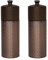 Olympia Copper Wood Salt and Pepper Mill Set Innovative Design - New Features