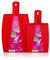 Kochblume Falt-Schneidbrett S & L 2er Set | Spülmaschinenfest | BPA-frei | Rutschfest & messerfreundlich | Farbe: rot