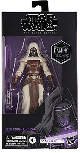 Hasbro - Figurine Star Wars Black Series - Jedi Knight Revan Gaming Greats 15cm - 5010993693092