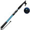 SAN LIKE Boat Hooks for Docking Extension Pole Hook Telescopic Boat Pole with Luminous Bead, Lightweight Floating, Non-Slip Rubber Handle, Durable & Rust-Resistant