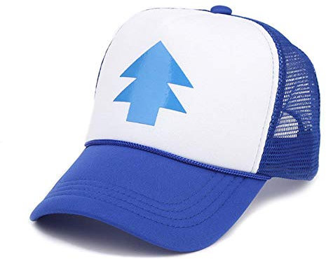 Gravity Fälle Kinder Cap Dipper Einstellbare Cotton Baseball-Mütze Kiefer Sun Caps mit Visiere für Kinder,mesh hat,54-56cm