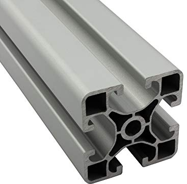 Alu Profil 40x40mm light System-, Montage-, Konstruktionsprofil Nut 8 2000mm