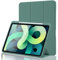 Custodia Cover per iPad Air 7 11 Pollici 2025 M3/Air 6 2024 M2/5/4 2022 2020 10,9 con Portapenne, Smart Magnetica Trifold, Antiurto, Supporta Pencil 2 Gen, Auto Sveglia/Sonno, Verde Pino