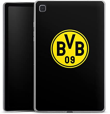 DeinDesign Silikon Hülle kompatibel mit Samsung Galaxy Tab A7 10.4 (2020) Case Tablet Hülle Borussia Dortmund Logo BVB