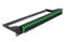 Delock Panneau de Brassage à Fibre Optique 24 Ports SC Duplex Vert 19