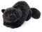 Uni-Toys - Perserkatze schwarz, liegend - 31 cm (Länge) - Plüsch-Katze - Plüschtier, Kuscheltier
