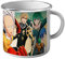 French Unicorn Mug Emaillé Metal One Punch Man Met tout le Monde KO Anime Manga Japon