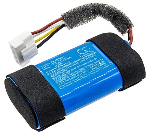 5200 mAh / 19.24 Wh replacement battery, battery compatible with JBL Flip 6, JBLFLIP6BLUAM, JBLFLIP6REDAM speaker battery