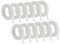 PATIKIL 30 Yard Floral Ruban Adhésif, 12 Rouleau Fleuriste Ruban Adhésif Crêpe Papier Fleurs Bouquets Rubans Imperméable pour Bouquet Tige Emballage, Blanc (27 Mètres)