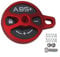 Bike Fork Lock Cap, Manual Lockout Assembly Kit, Suited for SR for SUNTOUR Suspension (red)