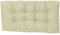 TexDeko® Garden Palettenkissen wasserabweisend UV - beständig Premium Sitzkissen gesteppt 120x60x18cm Palettenauflage für Europaletten Palettenmöbel Palettenpolster (Sand)