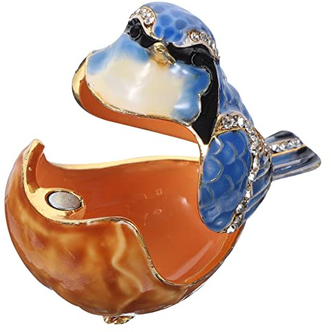 Trinket Boxes for Women Valentine Favors Jewelry Crafts Homedecor Mothwrs Day Gift Carafe Drying Stand Ring Cases Tie Blind Earrings Storage Box Travel Zinc Alloy/617