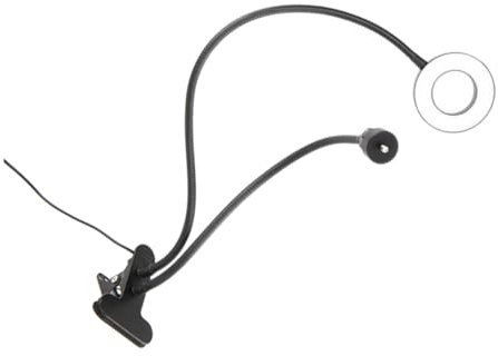 OSALADI Sturdy Interface Clip Light Clip for Fill Lamp Ring Lamp Desk Light Clamp Table Suitable for Home Live Broadcasting