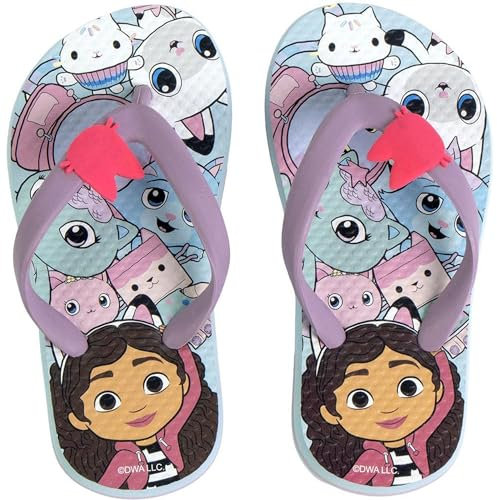 CERDÁ LIFE'S LITTLE MOMENTS Chanclas Gabby´S Dollhouse para niños Sandalias cómodas y antideslizantes de Gabby´S Dollhouse Diseño Divertido