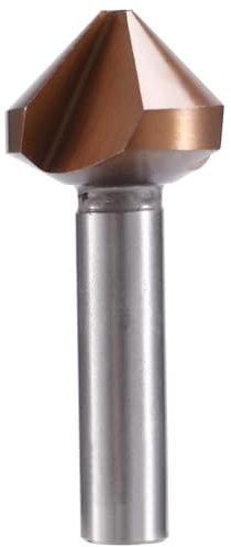 Vocdikficy Senkkopfbohrer, 3-Schneidig, 90-Grad-Fasenfräser, Wolframstahl, Hartmetall, Einschneidig, Reibahle, 30 mm