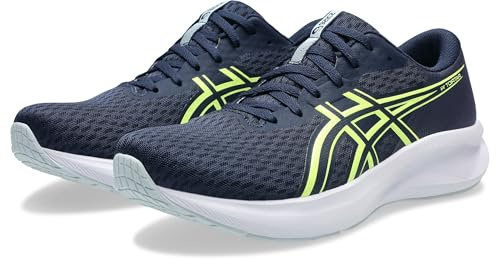 ASICS Herren Patriot 14 Sneaker, Midnight Lucid Yellow, 46 EU