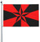 Bandera Socialista Libertaria Banderas De Bienvenida Resistente Decoloración Bandera De Balcón Multicolor Garden Flag Para Exterior Jardin Interior 90X150 Cm